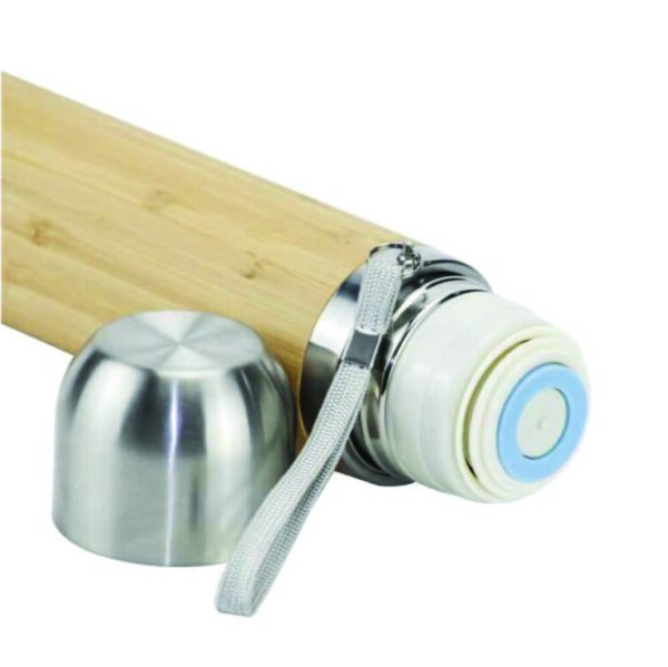 Bamboo Flask – Eco-Friendly Hydration, Customized for You! - Image 3