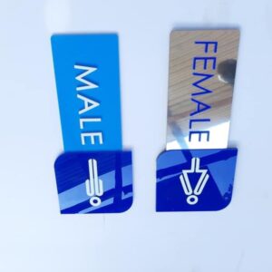 Acrylic Direction Signs – Sleek, Durable & Professional Wayfinding Solutions