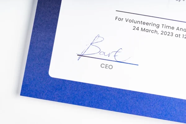 Premium Certificate Printing - Image 3