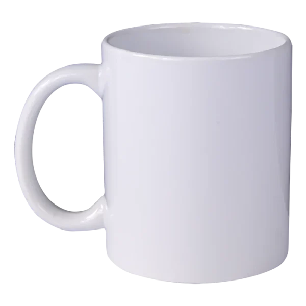 White 330ml Coffee Mug - Image 2